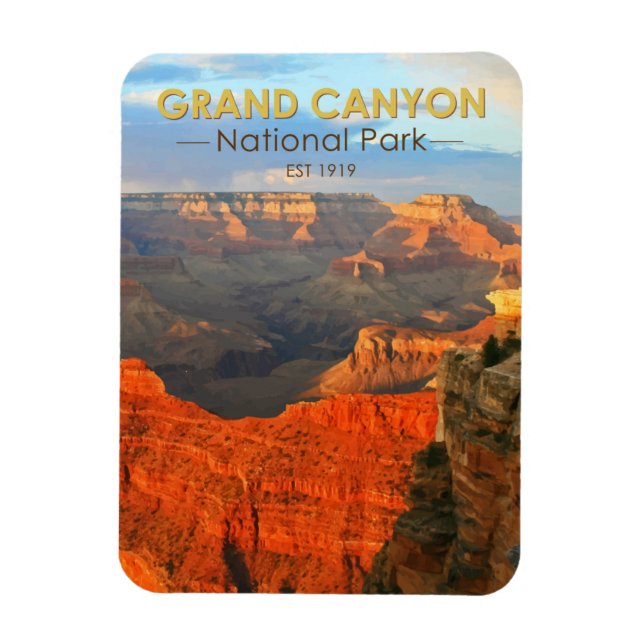 Imán Parque nacional del Gran Cañón, Arizona (Vertical)