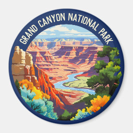 Imán Parque nacional del Gran Cañón, Arizona, Arte de é