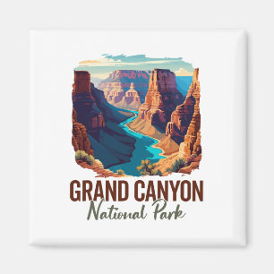 Imán Parque Nacional del Gran Cañón Recuerdo de Senderi