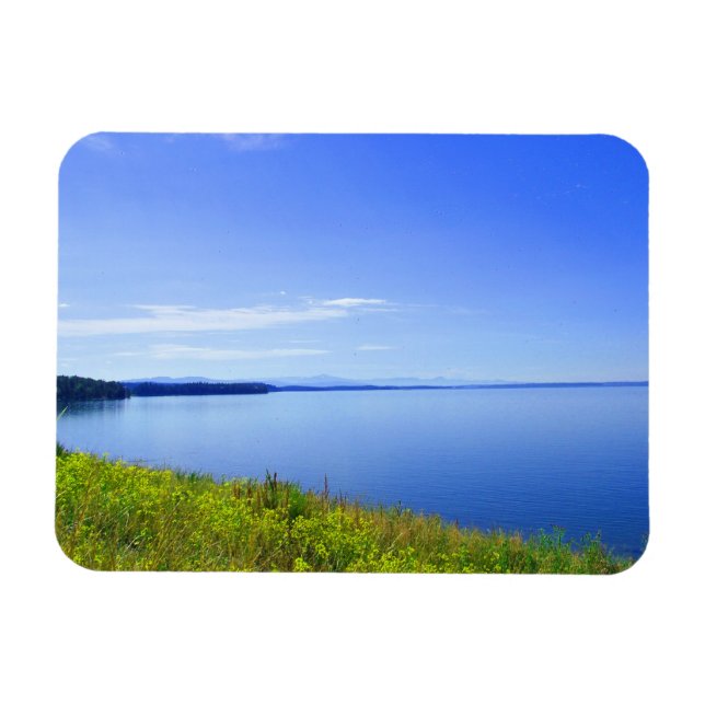 Imán Parque nacional del Gran Tetón (Horizontal)