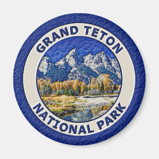 Imán Parque nacional del Gran Tetón