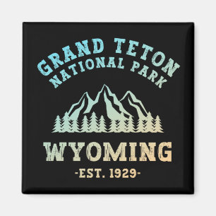 Imán Parque nacional del Gran Tetón Wyoming EE.UU.
