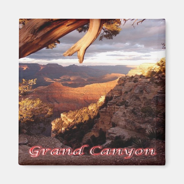 Imán Parque nacional del GRAND CANYON zUS136, Arizona,  (Frente)