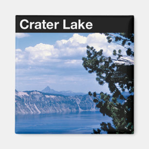 Imán Parque nacional del lago crater