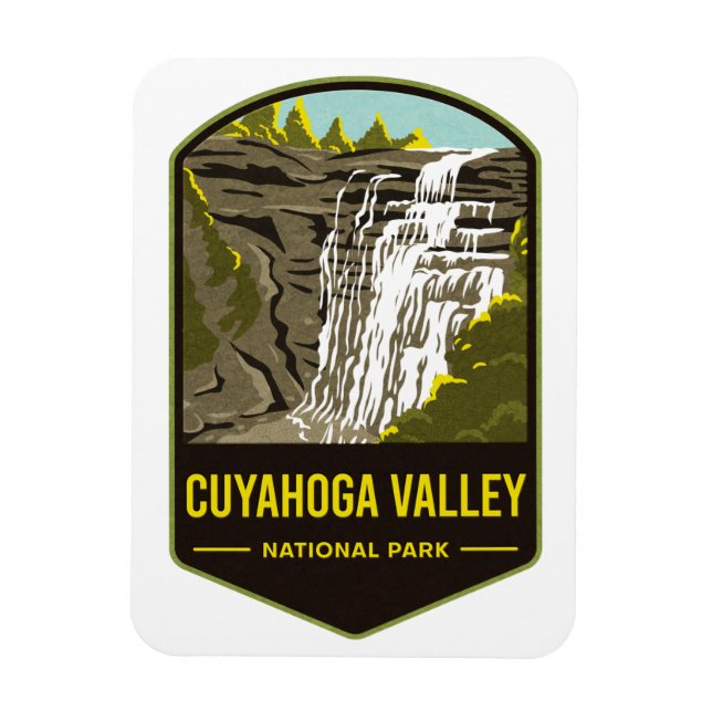 Imán Parque nacional del Valle de Cuyahoga (Vertical)