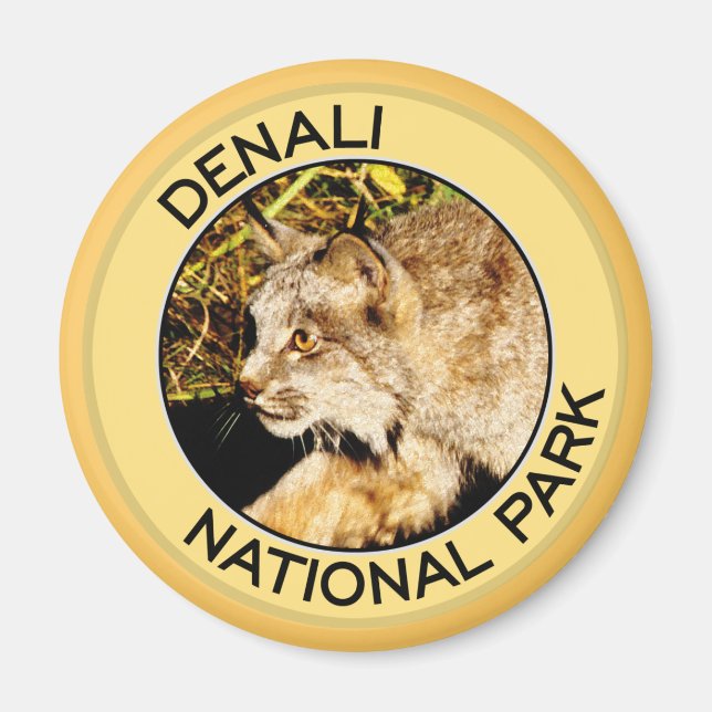 Imán Parque nacional Denali (Frente)