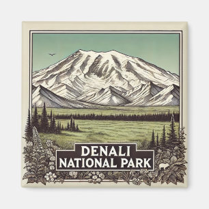 Imán Parque nacional Denali