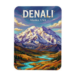 Imán Parque Nacional Denali EE. UU.