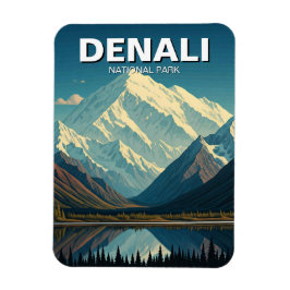 Imán Parque nacional Denali Viajes de Alaska