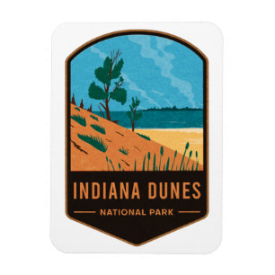 Imán Parque nacional Dunas de Indiana