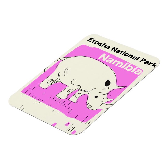 Imán Parque nacional Etosha, Namibia (Lado Izquierdo)