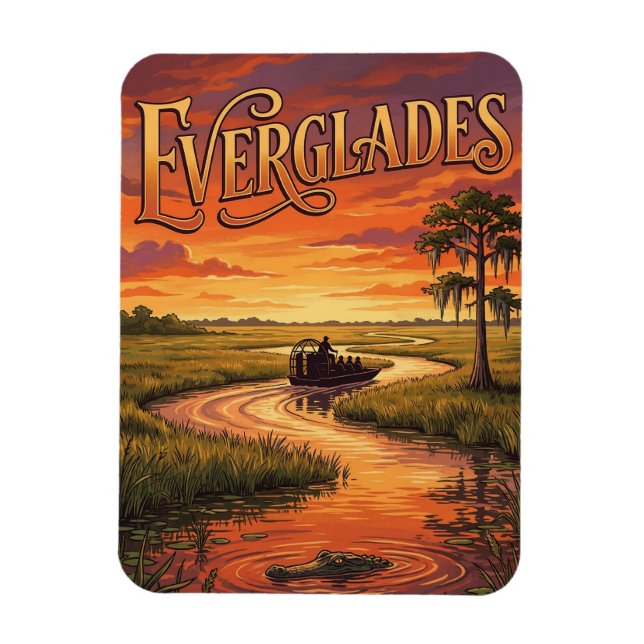 Imán Parque Nacional Everglades (Vertical)