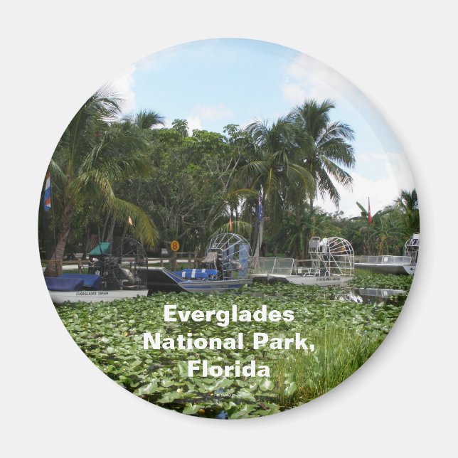 Imán Parque Nacional Everglades, Florida (Frente)