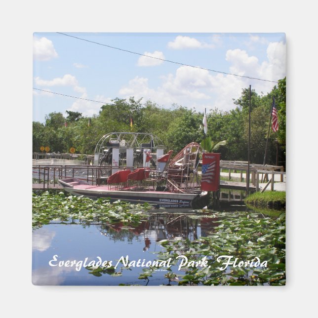 Imán Parque Nacional Everglades, Florida (Frente)