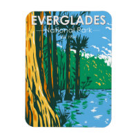 Parque nacional Everglades Florida Vintage