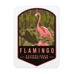 Imán Parque nacional Flamingo Everglades