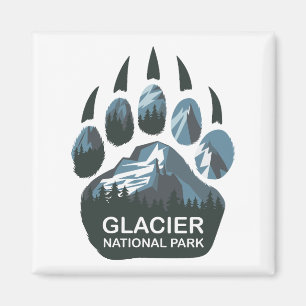 Imán Parque nacional Glaciar
