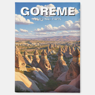 Imán Parque nacional Goreme de Turquía Viaje de Cappado