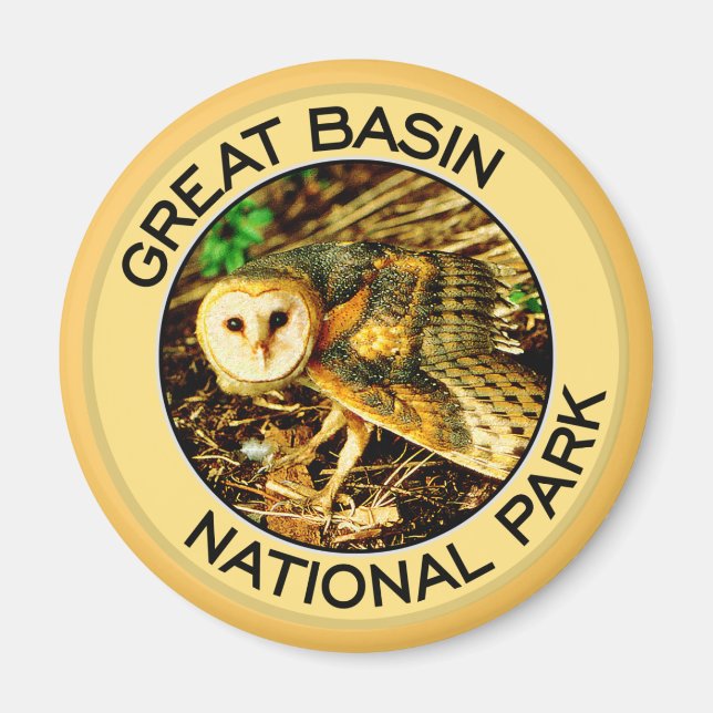 Imán Parque nacional Gran Cuenca (Frente)