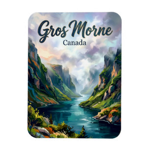 Imán Parque Nacional Gros Morne Canadá