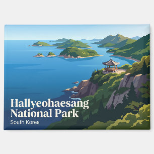 Imán Parque Nacional Hallyeohaesang Corea del Sur