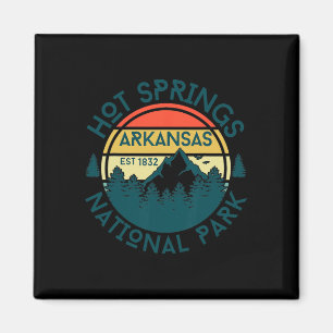 Imán Parque Nacional Hot Springs Arkansas Senderismo Na