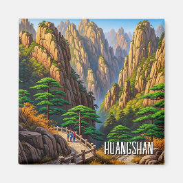 Imán Parque Nacional Huangshan China