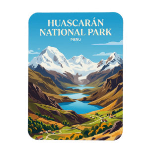 Imán Parque Nacional Huascarán Perú