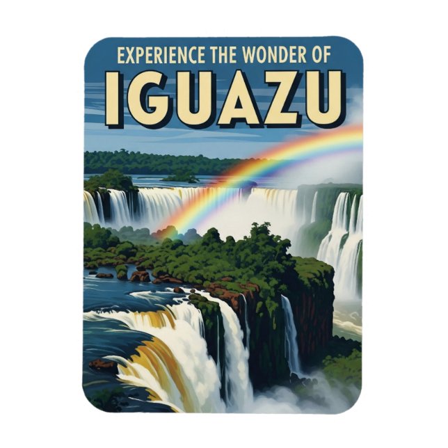 Imán Parque Nacional Iguazú Argentina (Vertical)