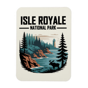 Imán Parque nacional Isle Royale