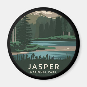 Imán Parque nacional Jasper