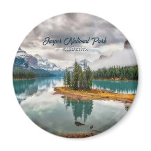 Parque nacional Jasper Banff Canada Souvenir