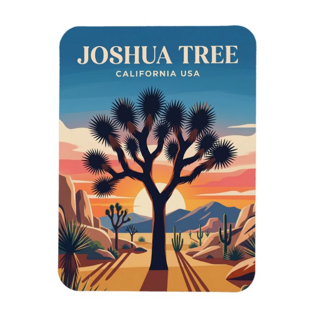 Imán Parque Nacional Joshua Tree EE. UU. (Vertical)