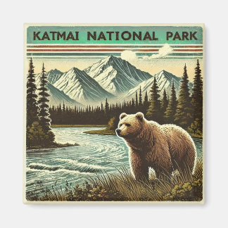 Imán Parque nacional Katmai