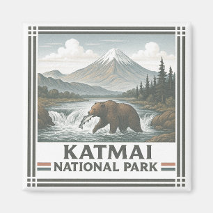 Imán Parque nacional Katmai