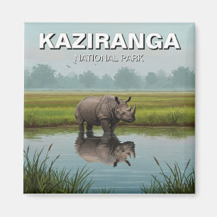 Imán Parque nacional Kaziranga Transporte Assam India