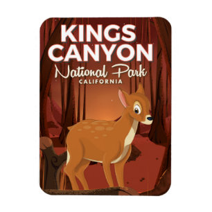 Imán Parque nacional Kings Canyon California
