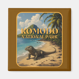 Imán Parque nacional Komodo Indonesia