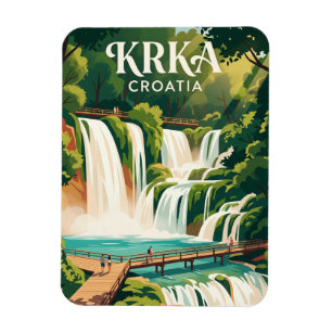 Imán Parque Nacional Krka Croacia