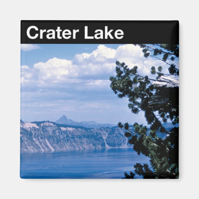 Imán Parque nacional Lago Crater (Frente)