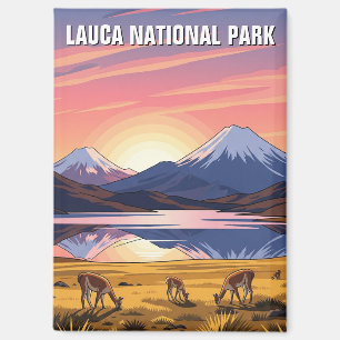 Imán Parque nacional Lauca Chile Viajes