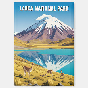 Imán Parque nacional Lauca Chile Viajes