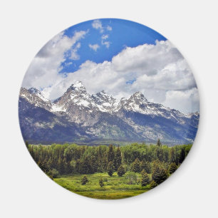 Imán Parque nacional magnífico de Teton