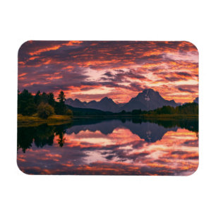 Imán Parque nacional magnífico de Teton, Wyoming