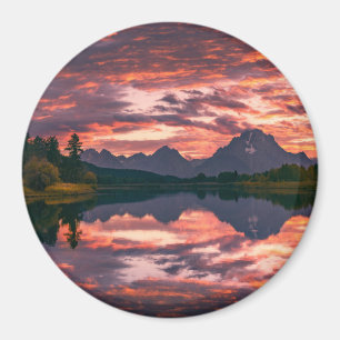 Imán Parque nacional magnífico de Teton, Wyoming