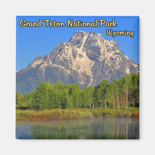 Imán Parque nacional magnífico Wyoming de Teton