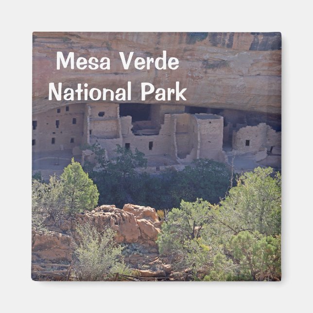 Imán Parque nacional Mesa Verde (Frente)