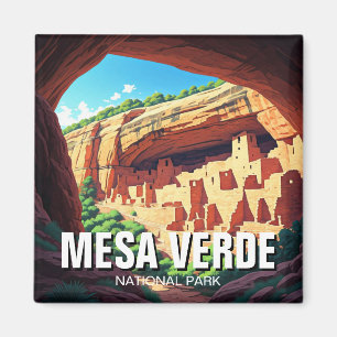Imán Parque nacional Mesa Verde Colorado