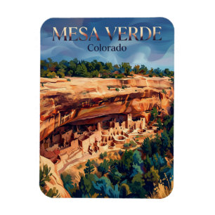 Imán Parque Nacional Mesa Verde Colorado