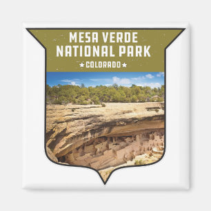 Imán Parque nacional Mesa Verde Préstamo ancestral de P